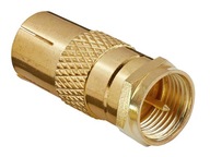 RF anténny adaptér F/wt-TV/gn HQ GOLD 75Ohm