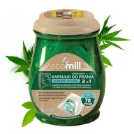 Ecomill Polish Hemp Laundry Capsules 70 ks.