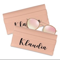 Púzdro na dioptrické okuliare ROSE GOLD VAŠE MENO Model Púzdro na dioptrické okuliare ROSE GOLD VAŠE MENO Model