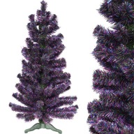 Vianočný stromček ZELENÁ FIALOVÁ fluo 90CM vianočný