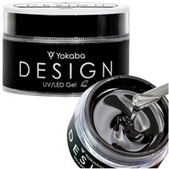 Yokaba DESIGN Gél na stavbu nechtov 01 GLASS uv/led transparent 50ml Yokaba DESIGN Gél na stavbu nechtov 01 GLASS uv/led transparent 50ml