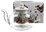 SKLENENÝ džbán infuzér WHITE darček 1000ml SKLENENÝ džbán infuzér WHITE darček 1000ml