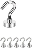 Neodymium magnet s háčikom 22 kg 5 ks Neodymium magnet s háčikom 22 kg 5 ks