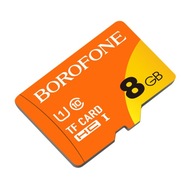 Pamäťová karta Borofone MicroSD 8GB SDHC Class10 75MB/s