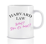 Legálne blond grafický hrnček (Harvardské právo) Legálne blond grafický hrnček (Harvardské právo)