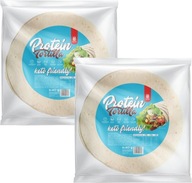 2x Cheat Meal Nutrition Proteín KETO Proteínová tortilla (12x40g) 480g 2x Cheat Meal Nutrition Proteín KETO Proteínová tortilla (12x40g) 480g