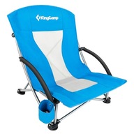 Skladacia kempingová stolička KING CAMP Deluxe Blue
