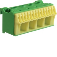 HAGER Ochranný blok zelený 4x16+14x4 mm² KN18E HAGER Ochranný blok zelený 4x16+14x4 mm² KN18E