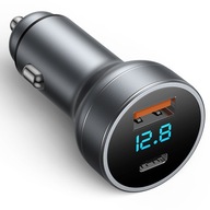 Quick Charge USB nabíjačka do auta. USB-C Quick Charge USB nabíjačka do auta. USB-C