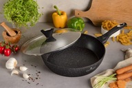 Keramická panvica INDUKČNÁ 24 cm Edenberg nový mramorový poťah Keramická panvica INDUKČNÁ 24 cm Edenberg nový mramorový poťah