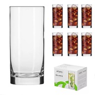 KROSNO poháre 6x300ml LONG DRINK na vodné nápoje BALANCE CRYSTALINE GLASS