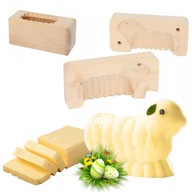 Drevená veľkonočná forma na maslo LAMB