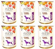 4Vets Natural Dog Gastro Intestinal 6 plechoviek 400 g