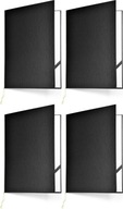 Obal na diplomy Galeria Papieru A4 čierny x4