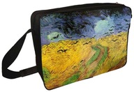 Taška cez rameno Pšeničné pole s havranmi Van Goghom
