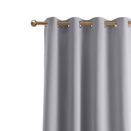Hotový zatemňovací záves Blackout 140x260 s očkami Laurel, sivý Hotový zatemňovací záves Blackout 140x260 s očkami Laurel, sivý