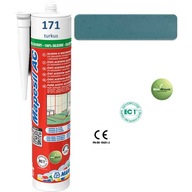 Sanitárny silikón 171 tyrkysový 310ml MAPESIL AC-SC Sanitárny silikón 171 tyrkysový 310ml MAPESIL AC-SC
