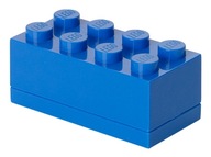 Modrá malá krabica 8 univerzálnych LEGO kociek
