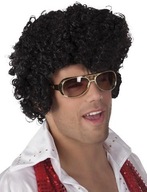 Pánska parochňa SUPER Black Elvis 86170 Pánska parochňa SUPER Black Elvis 86170