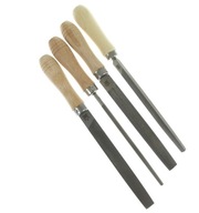 KOVOVÉ PILNÍKY 150mm Č.2 SADA 4 SÚBOROV S RÚČKAMI KOVOVÉ PILNÍKY 150mm Č.2 SADA 4 SÚBOROV S RÚČKAMI