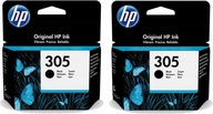 2x originálna atramentová kazeta HP 305 Black 3YM61AE pre 2320 2x originálna atramentová kazeta HP 305 Black 3YM61AE pre 2320
