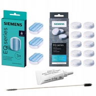 Siemens Tablety do kávovaru TZ80002 + TZ80001 + mazivo Philips Saeco + nabijak