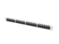 PATCH PANEL 24 PORT 1U 19” CAT.6 GREY LANBERG PATCH PANEL 24 PORT 1U 19” CAT.6 GREY LANBERG