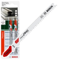 List do priamočiarej píly pre Bosch PVC T 102 H 2 ks