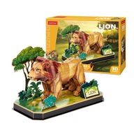 3D puzzle Lion Cubic Fun 40 dielikov Dante 3D puzzle Lion Cubic Fun 40 dielikov Dante