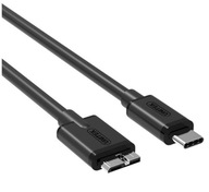 Kábel USB TYPE-C na microUSB 3.0 1m Y-C475BK Kábel USB TYPE-C na microUSB 3.0 1m Y-C475BK