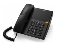 T28 čierny káblový telefón Alcatel