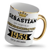 ZLATÝ HRNČEK AKO DARČEK K 70. NARODENINÁM 70 NARODÍN + PERSONALIZOVANÉ MENO ZLATÝ HRNČEK AKO DARČEK K 70. NARODENINÁM 70 NARODÍN + PERSONALIZOVANÉ MENO