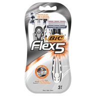 BIC SHAVING RAZOR FLEX 5 1 BALENIE - 3 KS BIC SHAVING RAZOR FLEX 5 1 BALENIE - 3 KS