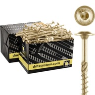 TESÁRSKE SKRUTKY DO DREVA TORX 5x120 DOMAX KUŽEĽOVÁ HLAVA 100 ks. TESÁRSKE SKRUTKY DO DREVA TORX 5x120 DOMAX KUŽEĽOVÁ HLAVA 100 ks.