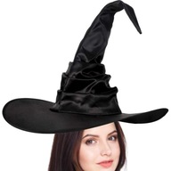 Čarodejnícky klobúk z látky Halloween čarodejnice