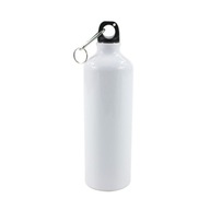 400/500/600/750ml biela prázdna sublimačná fľaša na vodu s