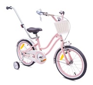 Bicykel pre dievčatá 16 palcov Heart bike ružový