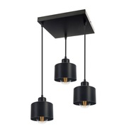 ZÁVESNÁ LAMPA, nastaviteľná, LED stropný LUSTER, GABRIEL LOFT, 3x E27 ZÁVESNÁ LAMPA, nastaviteľná, LED stropný LUSTER, GABRIEL LOFT, 3x E27