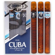 TRIO II Cuba sada pánskych parfémov 3 x 35ml