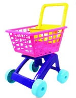 Veľký nákupný vozík pre deti 60 cm! RUŽOVÁ