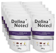 Dolina Noteci Premium Mokré krmivo pre psov SET 10x500g Králik a brusnice Dolina Noteci Premium Mokré krmivo pre psov SET 10x500g Králik a brusnice