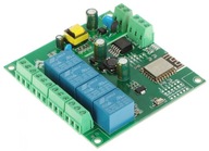Modul pre ovládanie 4 Wi-Fi relé 4x NO/NC Modul pre ovládanie 4 Wi-Fi relé 4x NO/NC