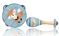 MARACAS TAMbourine SÚPRAVA NÁSTROJOV PRE Bábätko MARACAS TAMbourine SÚPRAVA NÁSTROJOV PRE Bábätko