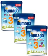 HUMANA 3 Little explorers umelé mlieko 3x650 g HUMANA 3 Little explorers umelé mlieko 3x650 g