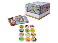 DREVENÁ PAMÄŤOVÁ HRA 24 ELEMENTOV 1 PC. ZMIEŠAŤ DREVENÁ PAMÄŤOVÁ HRA 24 ELEMENTOV 1 PC. ZMIEŠAŤ