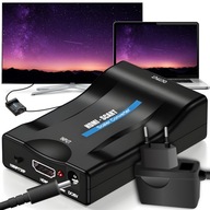 ADAPTÉR KONVERTOR HDMI NA SCART AV EURO FULL HD ADAPTÉR KONVERTOR HDMI NA SCART AV EURO FULL HD
