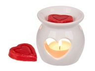 Spaľovač na vonné oleje Heart Wax Cube Spaľovač na vonné oleje Heart Wax Cube