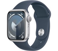 Inteligentné hodinky Apple Watch Series 9 GPS s 41 mm strieborným remienkom Storm Blue M/L Inteligentné hodinky Apple Watch Series 9 GPS s 41 mm strieborným remienkom Storm Blue M/L
