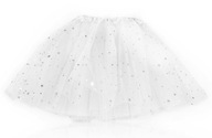 KLASICKÁ TYLOVÁ SUKŇA TUTU 30cm BIELE Flitre KLASICKÁ TYLOVÁ SUKŇA TUTU 30cm BIELE Flitre