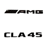 Mercedes Emblems CLA45 AMG čierny blesk